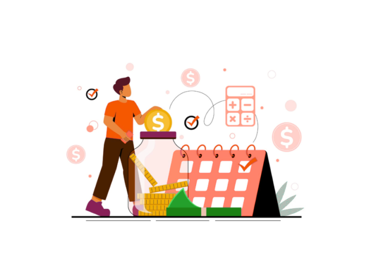 Real-time close concept showing finance calendar, AI accounting automation, and financial analytics dashboard